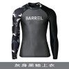 Korean diving suit men's jellyfish suit snorkeling suit split quick drying sun protection long sleeve swimsuit quick drying hot spring suit