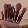 13 Four Seasons Green makeup brush set, soft hair powder brush, concealer brush, powder Blusher Brush Set, brush beauty tools wholesale