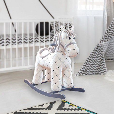 Baby rocking horse children rocking horse Trojan horse 1-2-3 birthday gift baby toys