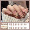 Wearing nails: medium and long-term, 2022 new colorful net red nail stickers, removable nail enhancement products, wearing nails