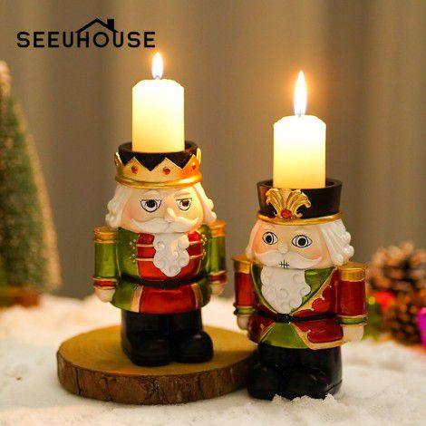 cross border Christmas Nutcracker home living room porch desktop festive atmosphere decoration wholesale