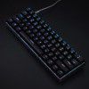 Gk61 electronic games mechanical keyboard green black tea black axis hot plug 61 key game keyboard