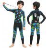 Children's diving suit, boys and girls, winter cold proof and warm snorkeling suit, one-piece sun protection suit, middle school children's swimming suit