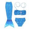 Children's Mermaid swimwear wholesale tail children's bikini suit girl baby swimming clothes can wear fins