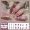 Wearing nails: medium and long-term, 2022 new colorful net red nail stickers, removable nail enhancement products, wearing nails