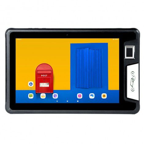 10.1-inch three proofing tablet computer second generation ID card identification rj45nfc QR code scanning