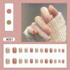 Nails hand wear nail wholesale short detachable finished product no engraving and grinding nail chip nail patch