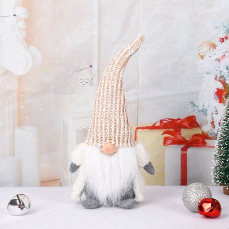 Swedish style Christmas faceless doll Santa Claus doll knitted hat dwarf Rudolph ornaments Christmas decorations