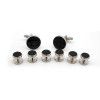 Manufacturer: Wholesale cufflinks, men's round oil dripping flat sleeve nails, 6-Piece sets, 8-piece sets, cufflink sets