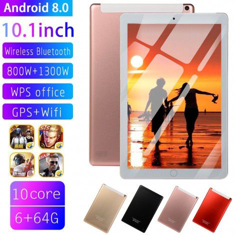 Cross border foreign trade direct supply P10 dual card dual standby 10.1 inch manufacturer wholesale 1 + 16g2022 new tablet computer