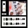 Nails hand wear nail wholesale short detachable finished product no engraving and grinding nail chip nail patch
