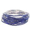 European and American women's diamond Elastic Bracelet color zircon Rhinestone claw chain color diamond bracelet Gem Diamond Bracelet wholesale