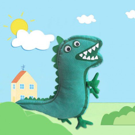 New double-sided George's Mr. Dinosaur Plush toys, pillow, boy doll, doll, holiday gift for baby