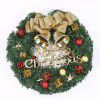 30cm shopping mall, hotel, supermarket decoration, Christmas decorations, Christmas garlands, manufacturers, wholesale doors, hanging rattan rings