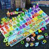 Children's toys digital puzzle building blocks early education intelligence development brain use 1-2 and a half years old 3 boys and girls baby