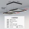 Living room pendant light Nordic Light luxury personality hall main light modern simple bedroom light dining room light package LED light