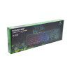 Cross border express Russian 104 luminous keyboard Russian Russian luminous mechanical touch keyboard support generation