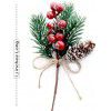 Christmas cross-border supply: cuttings, pine needles, flower branches, accessories, holiday decorations, simulation plants, red fruits, berries, fruit branches