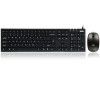 (wholesale) Deli 3711 wired keyboard and mouse set Keyboard USB keyboard office and home keyboard