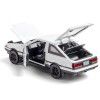 (boxed) Tianying simulation 1:32 Fujiwara AE86 alloy car model decoration with acoustooptic door opening toys