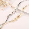 Qiaolanxuan small waist Bracelet 18K Rose Gold net red Bracelet shake sonic boom fashion simple personality women