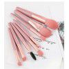 8 soft hair Mini matte makeup brush set portable eye shadow brush powder Blusher Brush full set makeup brush wholesale