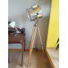 Nordic studio searchlight living room creative hotel decoration Stainless Steel Designer vertical tripod floor lamp