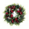 Amazon cross border christmas wreath Festival Christmas tengtiao site layout props wreath decorations door hanging