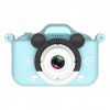 Children's camera HD front and rear dual cameras, self portrait Mouse cartoon digital camera, boy and girl toys