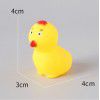 Bath toys: Enamel yellow duck baby children kneading and playing with water duck baby swimming and playing with water soft rubber toys for men and women