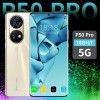 Cross border mobile phone p50pro7.3 inch true perforated HD large screen 8 megapixel Android 8.1 (2 + 16)