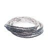 European and American women's diamond Elastic Bracelet color zircon Rhinestone claw chain color diamond bracelet Gem Diamond Bracelet wholesale