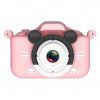 Children's camera HD front and rear dual cameras, self portrait Mouse cartoon digital camera, boy and girl toys