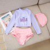 Ins new children's swimsuit for girls (Korean version) large children small baby girls split swimsuit wholesale