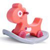 Children's happiness rocking horse two in one baby rocking horse Trojan horse baby 2-3 years old gift rocking car toys