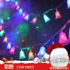 Christmas decorations, festive atmosphere, decoration, hanging decorations, scene arrangement, colorful light strings, trinkets, creative hanging pieces