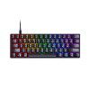 [red storm single mode 61 mixed light] key line separation 60% keyboard computer green axis notebook mechanical keyboard in stock