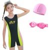 Wholesale Korean ins hot spring small, middle and large children's swimsuit cross-border one-piece professional training clothes girls' swimsuit