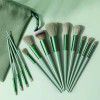 13 Four Seasons Green makeup brush set, soft hair powder brush, concealer brush, powder Blusher Brush Set, brush beauty tools wholesale