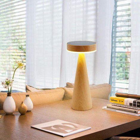 Led waterproof solar table lamp creative outdoor courtyard balcony lamp USB charging learning sleep bedroom bedside lamp