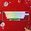 [red storm single mode 61 mixed light] key line separation 60% keyboard computer green axis notebook mechanical keyboard in stock