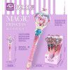 Girls magic wand toys magic wonder holding fairy magic wand wand lights music starry sky children's toys