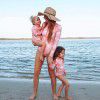 swimwear European and American sunscreen swimwear parent child mother daughter swimwear Amazon children long sleeve diving swimwear cross border