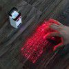 Virtual laser projector keyboard