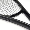 Wholesale aluminum carbon integrated tennis racket beginner adult training single racket black white durable practical 27 inch