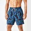 Water park men's surfing swimming trunks adult anti embarrassment 2022 new low waist flat corner Boxer Shorts hot spring