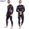 Manufacturer wholesale cold proof 2.5mm wetsuit men's one-piece long sleeve warm swimsuit SCR outdoor snorkeling and surfing suit