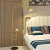 Feather floor lamp Bedroom Sofa bedside living room modern simple light luxury led eye protection