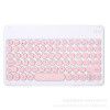 Suitable for Xiaomi round keycap wireless Bluetooth small new keyboard with touch pad touch control small portable Apple iPad