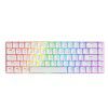 Heijue k685t wired wireless 2.4G Bluetooth the third mock examination rechargeable 68 key RGB hot plug DIY mechanical keyboard